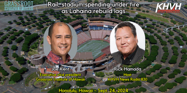 Cost containment needed on rail, Aloha Stadium, Kent tells Hamada