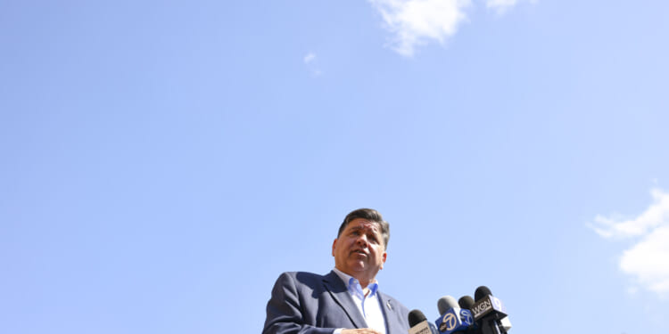 Pritzker blames Trump for cuts, but Illinois is high risk for recession