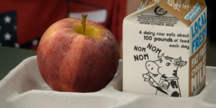 Trading universal free school meals for armed officers – it’s worth a look