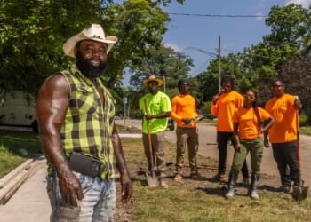 Rockford youth move from mean streets to building sidewalks