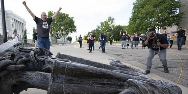 Happy Columbus Day! Please return our statue to the Capitol