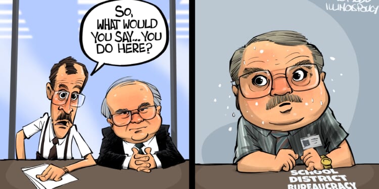 Illinois superintendent pay doesn’t match performance: district consolidation could help