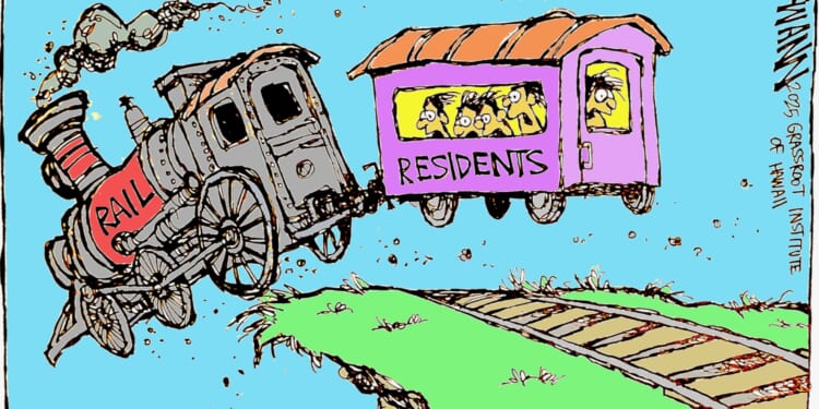 Rail is a fail; who's going to hit the brakes?