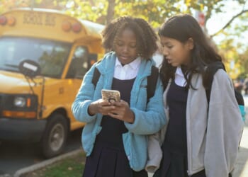 Strict phone policies mean happier teachers, research finds