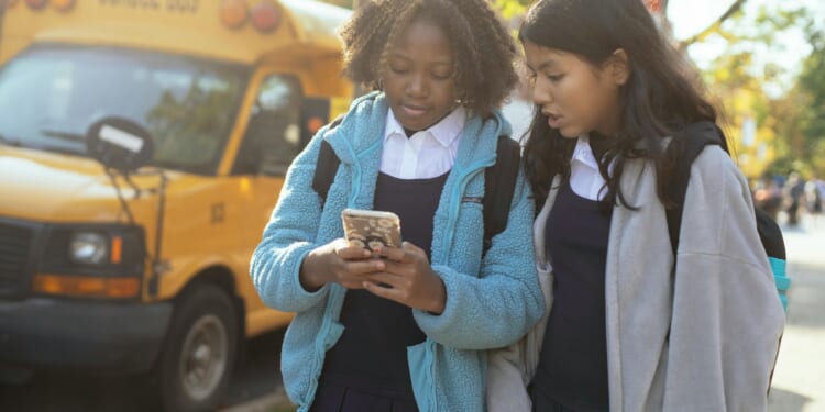 Strict phone policies mean happier teachers, research finds