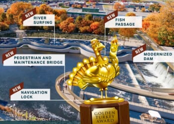 Surfing on the Rum River