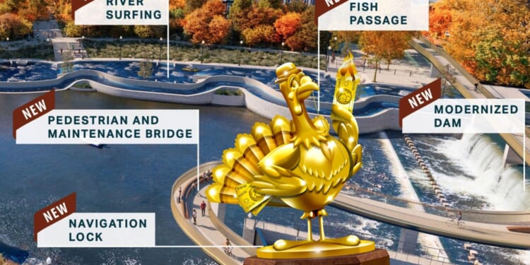 Surfing on the Rum River