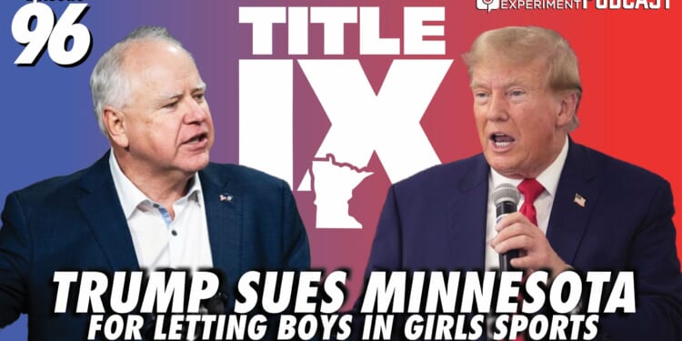 Trump SUES Minnesota for letting BOYS in GIRLS sports