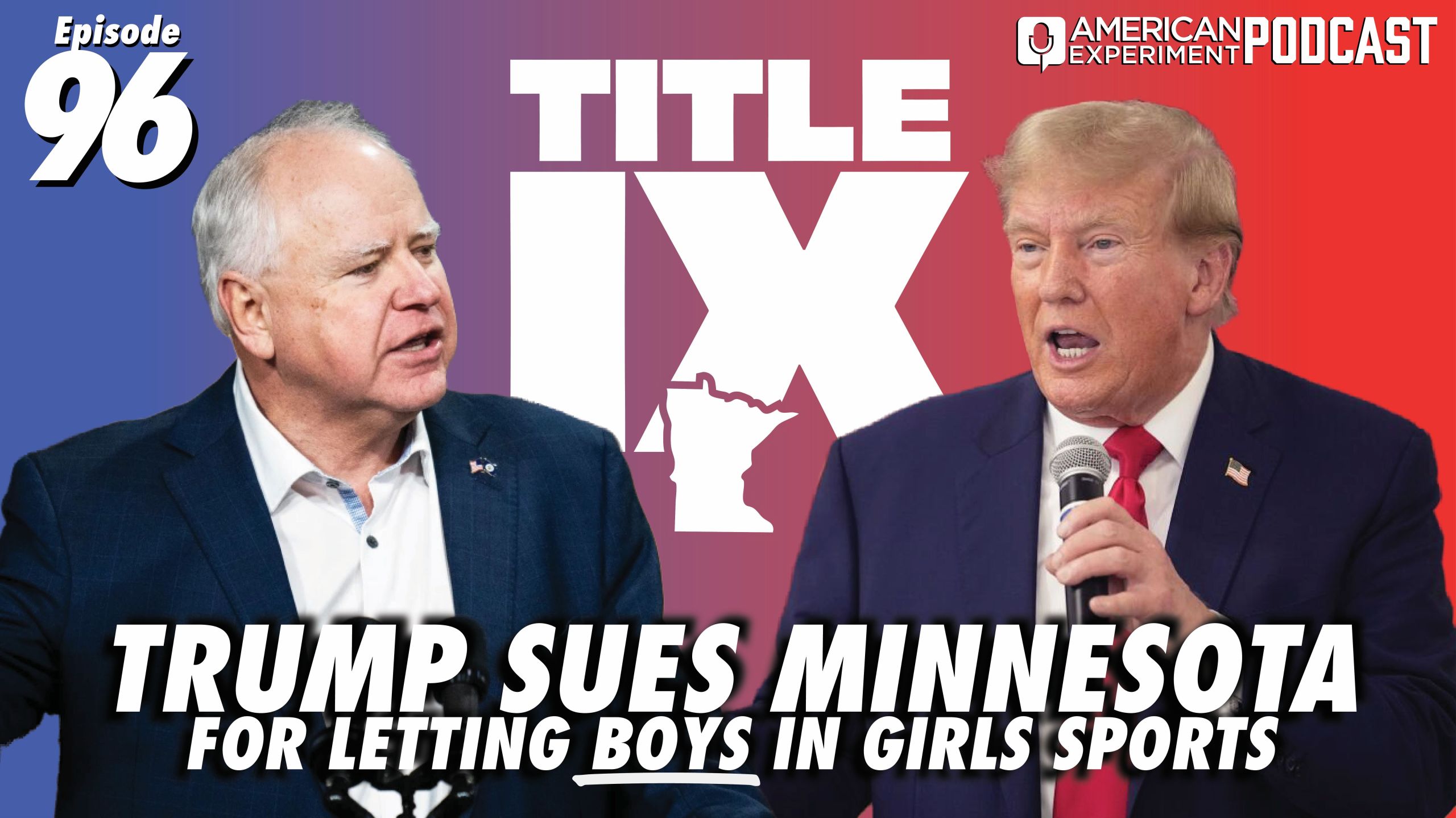 Trump SUES Minnesota for letting BOYS in GIRLS sports