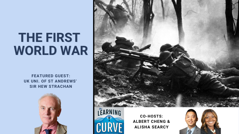 UK Uni. of St Andrews' Sir Hew Strachan on the First World War