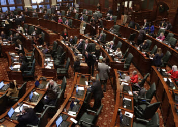Illinois lawmakers push retirement tax to keep spending more