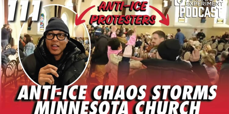 Anti-ICE Chaos STORMS Minnesota Church