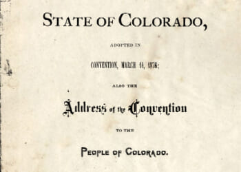 Tax, spending and debt limits in Colorado’s 1876 constitution