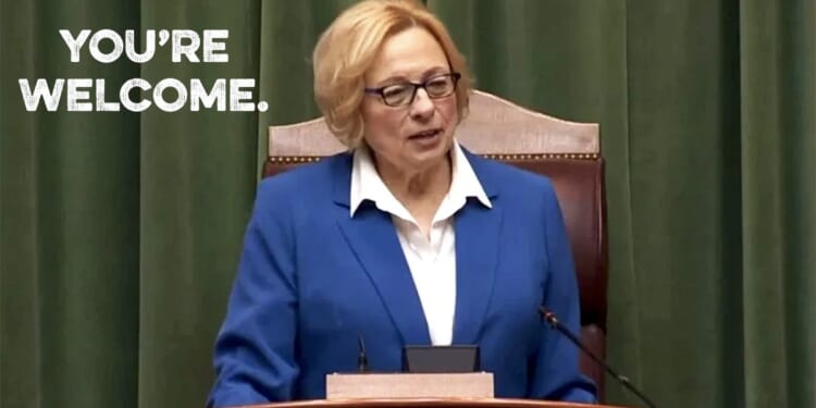 A State of the State Built on “You’re Welcome”