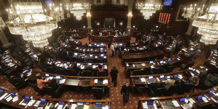 Illinois uses temporary federal aid to fund ongoing social programs