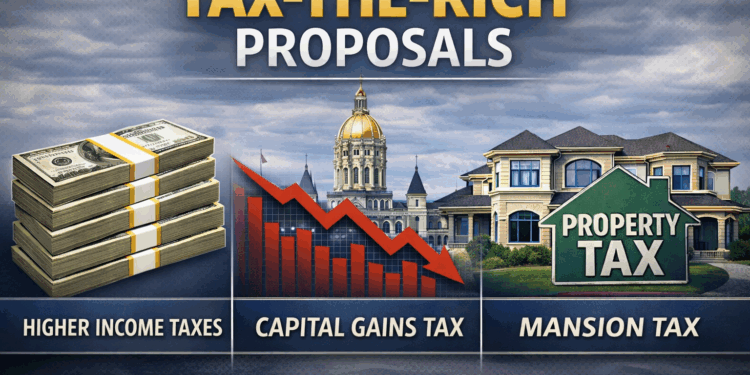 Progressives Push Trio of ‘Tax-the-Rich’m Bills — Including New State Property Tax 