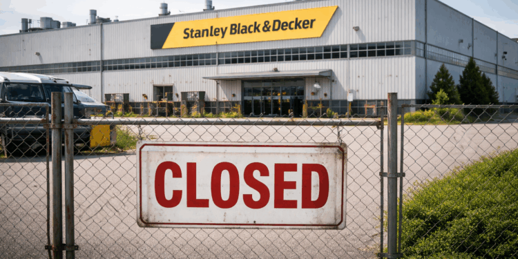 What Stanley Black & Decker’s Plant Closure Says About CT’s Economy