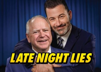 Kimmel CRINGE: Walz’s late night LIES