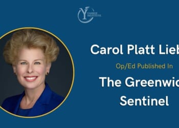 YI President Carol Platt Liebau Featured in The Greenwich Sentinel