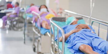 Blur,The,Patient,Waiting,In,The,Hospital.