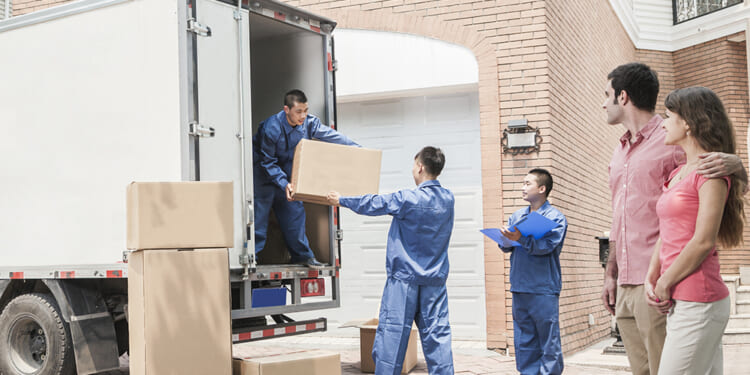 Moving boxtruck