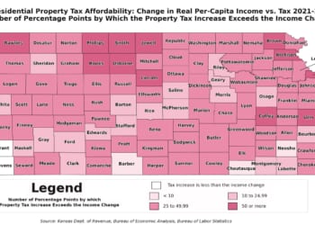 property tax affordability map