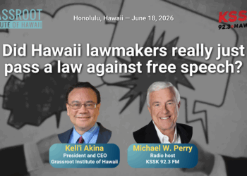 Akina, Perry discuss startling new law that will quash free speech