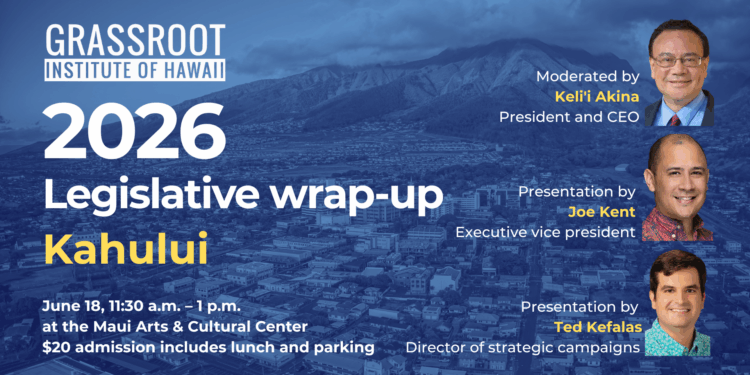 Grassroot wraps up its legislative wrap-up tour