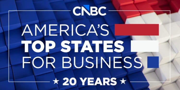 How crazy is CNBC’s ‘Top States for Business’ ranking this year?