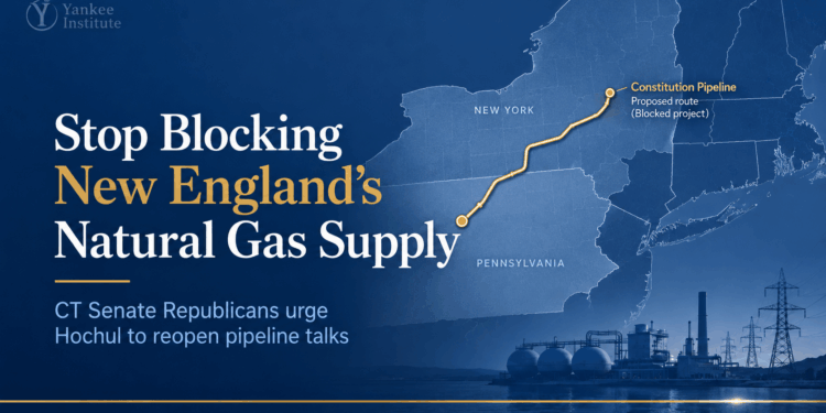 Senate Republicans Press New York Governor to Stop Blocking New England’s Natural Gas Supply 