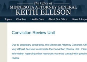 Attorney General Ellison pulls the plug on his “Conviction Review Unit”