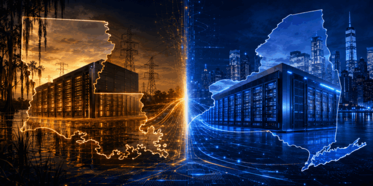 Louisiana's Data Center Boom vs. NY Moratorium