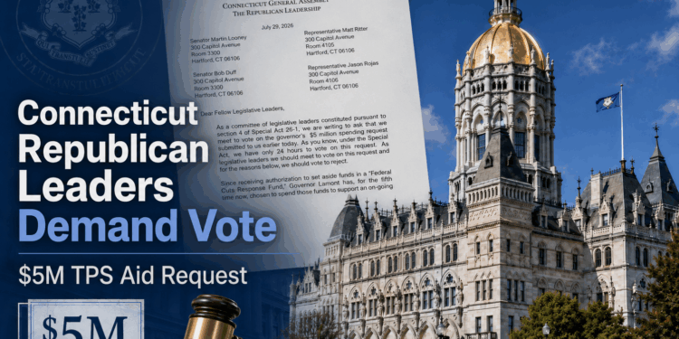 Republican Leaders Demand Public Vote on Lamont’s $5 Million Immigration Aid Plan