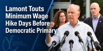 Lamont Touts Minimum Wage Hike Days Before Democratic Primary