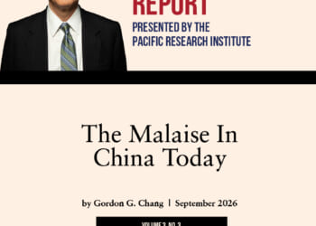 The Gordon Chang Report: The Malaise In China Today