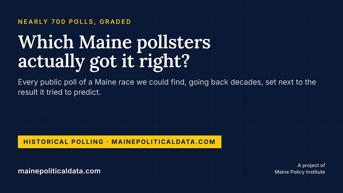 polls_post.png Nearly 700 Maine polls, each graded against the result.